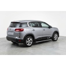 Боковые Подножки Fullmond (2 шт, Алюминий) для Citroen C5 Aircross 2017-2025 гг