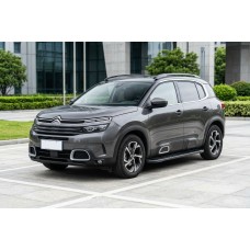 Бокові пороги Bosphore Black (2 шт., алюміній) для Citroen C5 Aircross 2017-2025 рр
