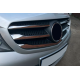Накладки на решітку (5 шт, нерж) Carmos - Турецька сталь для Mercedes Citan 2013-2021 рр
