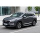 Боковые Подножки Line (2 шт., Алюминий) для Hyundai Santa Fe 4 2018-2023 гг