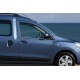 Окантовка вікон (2 шт., нерж.) OmsaLine - Італійська нержавійка для Renault Dokker 2013-2022 рр