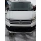 Передній захист ST085 (нерж) для Volkswagen Crafter 2016- рр