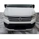 Передній захист ST085 (нерж) для Volkswagen Crafter 2016- рр