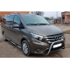 Защита переднего бампера WT006 (нержавейка) для Mercedes Vito/V-class W447 2014- гг