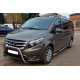 Защита переднего бампера WT006 (нержавейка) для Mercedes Vito/V-class W447 2014- гг
