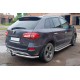 Задня дуга AK002-1 (нерж) для Renault Koleos 2008-2016 рр