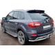 Задня дуга AK002-1 (нерж) для Renault Koleos 2008-2016 рр