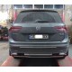 Задняя защита AK001-2 (нерж) для Volkswagen Tiguan 2016-2023 гг