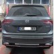 Задняя защита AK001-2 (нерж) для Volkswagen Tiguan 2016-2023 гг