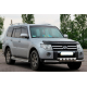 Передняя Защита ST015-13 (Нержавейка) для Mitsubishi Pajero Wagon IV 2006-2021 гг