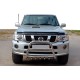 Кенгурятник QT007 (нержавейка) для Nissan Patrol Y61 1997-2011 гг