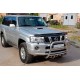 Кенгурятник QT007 (нержавейка) для Nissan Patrol Y61 1997-2011 гг