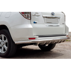 Задняя защита AK005-15 (2 шт., нерж. сталь) для Toyota Rav 4 2006-2013 гг
