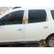 Молдинг дверных стоек (нерж.) для Renault Duster 2018-2024 гг