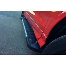 Бокові пороги RedLine V1 (2 шт., алюміній) для Skoda Karoq 2018- рр