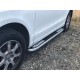 Бокові пороги Tayga V2 (2 шт., алюміній) для Ауди Q3 2011-2019 рр