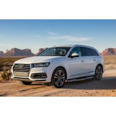 Боковые Подножки Tayga V2 (2 шт., Алюминий) для Ауди Q7 2015- гг