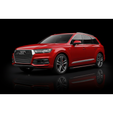 Боковые Подножки Maya Red (2 шт., Алюминий) для Ауди Q7 2015- гг