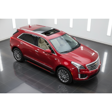 Боковые Подножки Maya Red (2 шт., Алюминий) для Cadillac XT5 2016- гг