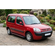 Бокові пороги Maya Red (2 шт., алюміній) для Citroen Berlingo 1996-2008 рр