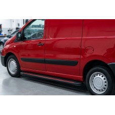 Боковые Подножки Maya Red (2 шт., Алюминий) Длинная База для Citroen Jumpy 2007–2017 гг