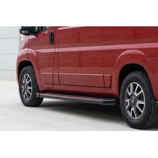 Боковые Подножки Maya Red (2 шт., Алюминий) Длинная База для Citroen Jumper 2007-2025 гг