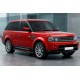 Боковые Подножки Maya Red (2 шт., Алюминий) для Range Rover Sport 2005-2013 гг