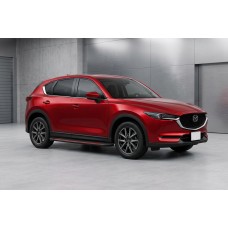 Бокові пороги Maya Red (2 шт., алюміній) для Mazda CX-5 2017-2025 рр