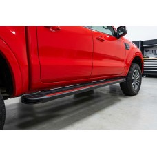 Боковые Подножки Maya Red (2 шт., Алюминий) для Mazda BT-50 2007-2012 гг