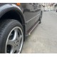Бокові пороги Maya Red (2 шт., алюміній) для Mercedes Vito W638 1996-2003 рр
