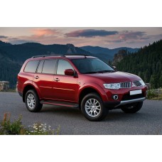 Боковые Подножки Maya Red (2 шт., Алюминий) для Mitsubishi Pajero Sport 2008-2015 гг
