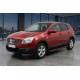 Боковые Подножки Maya Red-Black (2 шт., Алюминий) для Nissan Qashqai 2007-2010 гг
