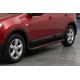 Боковые Подножки Maya Red (2 шт., Алюминий) для Nissan Qashqai 2014-2021 гг
