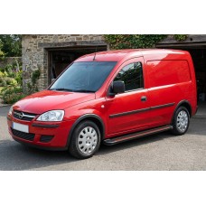 Боковые Подножки Maya Red (2 шт., Алюминий) для Opel Combo 2002–2012 гг