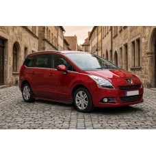 Боковые Подножки Maya Red (2 шт., Алюминий) для Peugeot 5008 2009-2016 гг