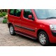 Боковые Подножки Maya Red (2 шт., Алюминий) для Peugeot Partner 1996-2008 гг