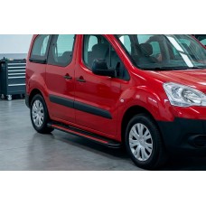 Боковые Подножки Maya Red (2 шт., Алюминий) для Peugeot Partner Tepee 2008-2018 гг
