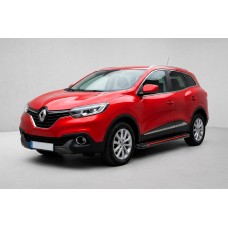 Бокові пороги Maya Red (2 шт., алюміній) для Renault Kadjar 2015-2022 рр