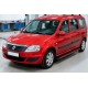 Боковые Подножки Maya Red (2 шт., Алюминий) для Renault Logan MCV 2005-2013 гг