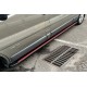 Боковые Подножки Maya Red-Black (2 шт., Алюминий) Длинная База для Renault Trafic 2001–2015 гг