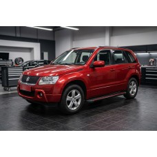 Боковые Подножки Maya Red (2 шт., Алюминий) для Suzuki Grand Vitara 2005-2017 гг