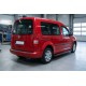 Боковые Подножки Maya Red (2 шт., Алюминий) Стандартная база для Volkswagen Caddy 2004-2010 гг