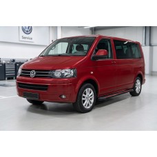 Боковые Подножки Maya Red (2 шт., Алюминий) Длинная База для Volkswagen T5 2010-2015 гг