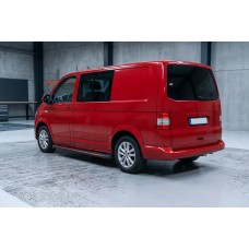 Бокові пороги Maya Red (2 шт., алюміній) Довга база для Volkswagen T6 2015-2024 рр