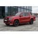 Боковые Подножки Maya Red-Black (2 шт., Алюминий) для Volkswagen Amarok 2010-2022 гг