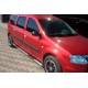 Боковые трубы (2 шт., нержавейка) 60 мм, голые трубы для Lada Largus 2012- гг