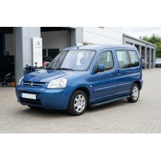 Бокові пороги Maya Blue (2 шт., алюміній) для Citroen Berlingo 1996-2008 рр