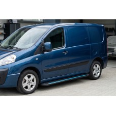 Боковые Подножки Maya Blue (2 шт., Алюминий) Длинная База для Citroen Jumpy 2007–2017 гг