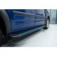 Боковые Подножки Maya Blue (2 шт., Алюминий) Макси база для Ford Connect 2010-2013 гг
