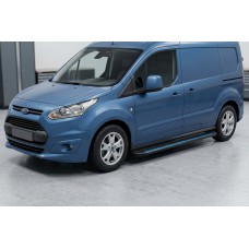 Бокові пороги Maya Blue (2 шт., алюміній) Стандартна база для Ford Connect 2014-2021 рр